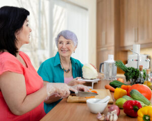 Personal care at home can help aging seniors make important healthy changes.